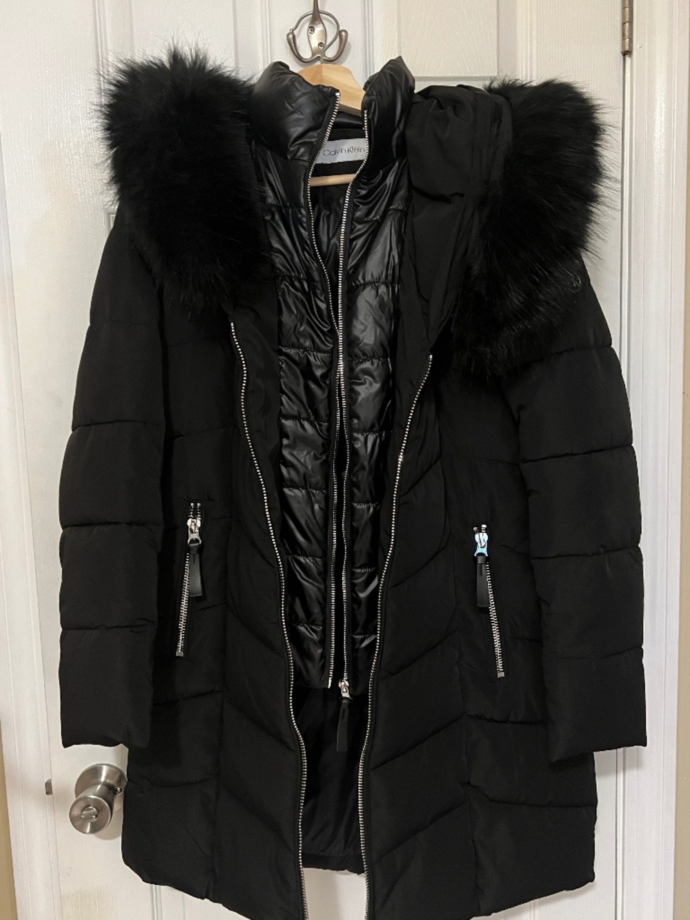 Calvin Klein Women's Black Winter Jacket